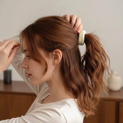 Elastique cheveux tenue ferme