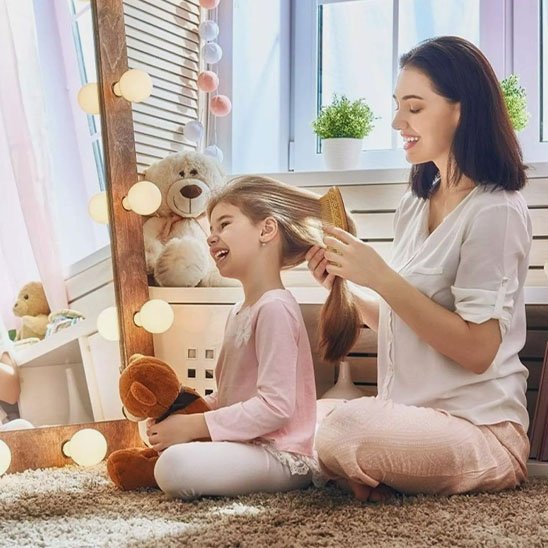 Peigne à cheveux sans tiraillement