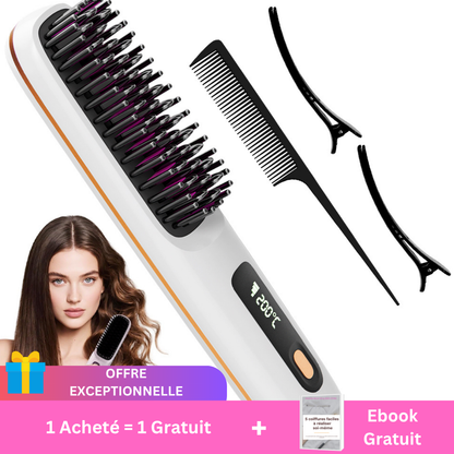 Brosse brushing chauffante | Sans Cassure