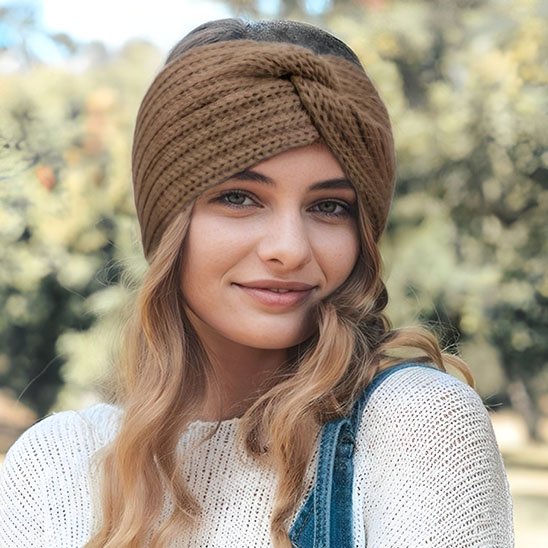 Bandeau brun cheveux