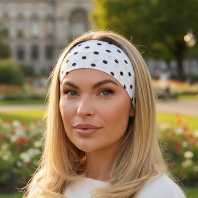 bandeau cheveux a pois