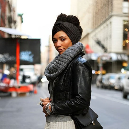 Bandeau noir cheveux