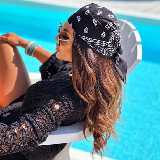 Bandeau pour cheveux souple