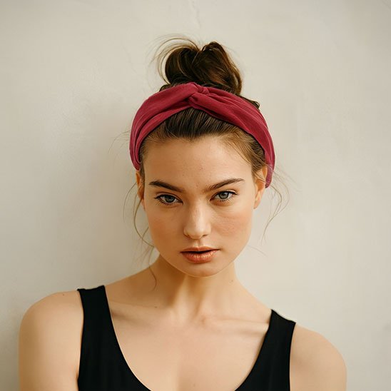 Bandeau pour les cheveux décontracté