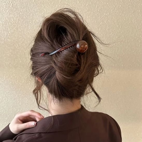 barette à cheveux solide