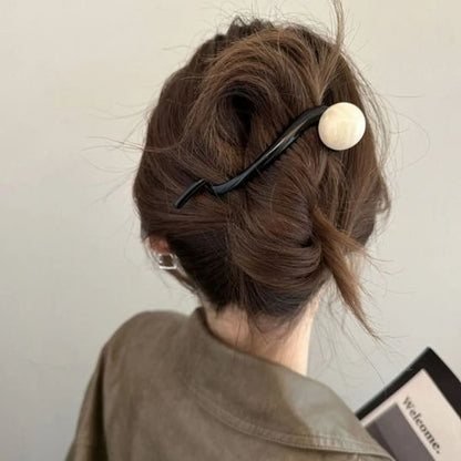 barrette à cheveux avec style
