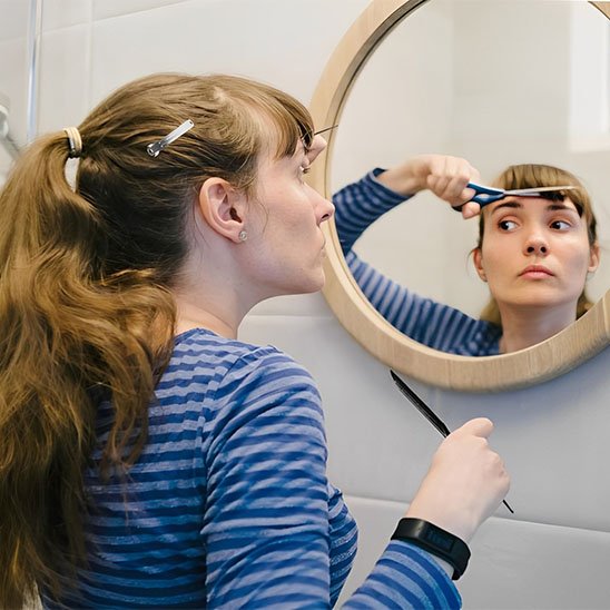 Barrette  cheveux   en  métal