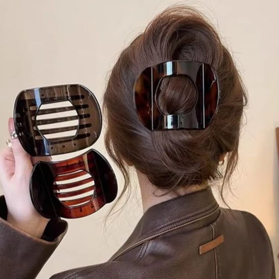 Barrette  cheveux  femme pour  queue de  cheval