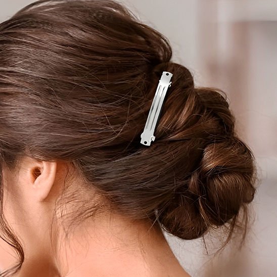 Barrette   cheveux   vierge