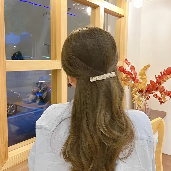 Barrette  pour  cheveux   coréennes  avec  élégances                                     