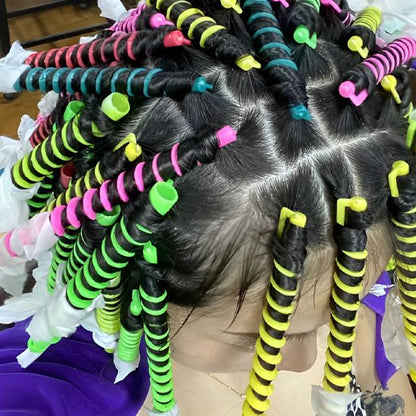 Bigoudis cheveux permanente