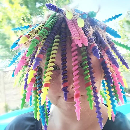 Bigoudis cheveux tige