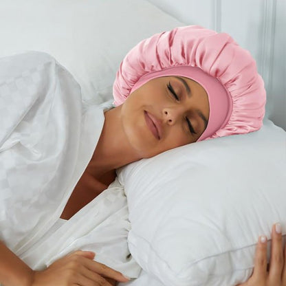 Bonnet de nuit soie