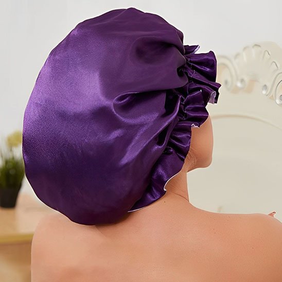 Bonnet en soie pour cheveux  