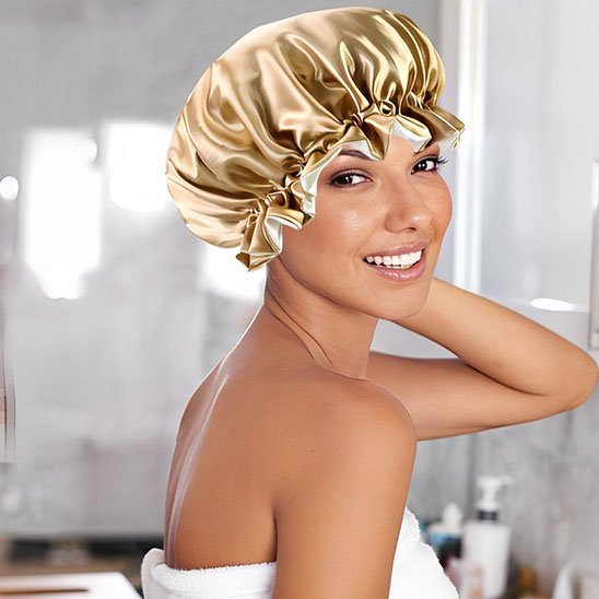 Bonnet  femme soin capillaire