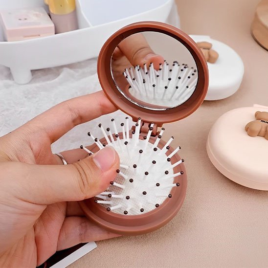 Brosse a cheveux ronde