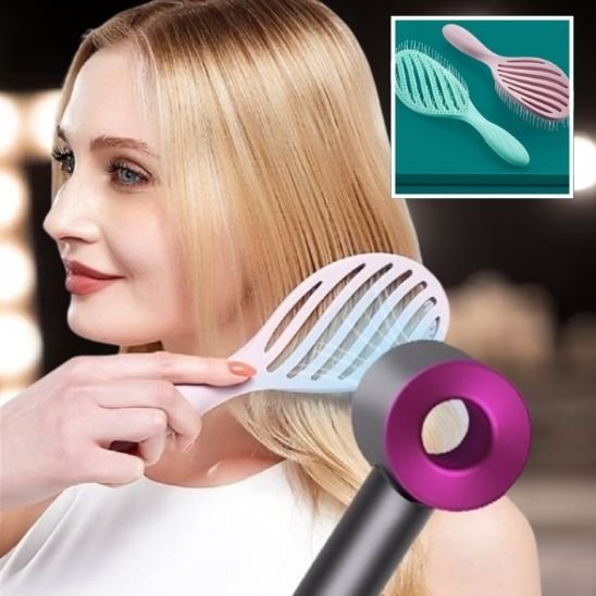Brosse à cheveux séchage rapide 