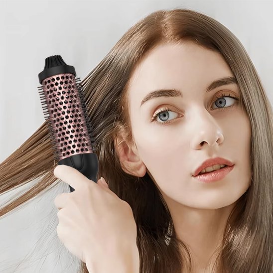 Brosse chauffante des poils doux 