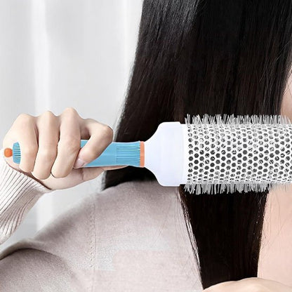 Brosse cheveux bouclés lissante 