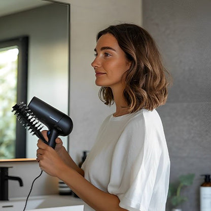Brosse  cheveux  bouclés réduit  la  perte de  cheveux 