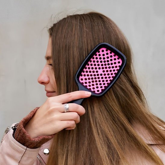 Brosse cheveux démêlante