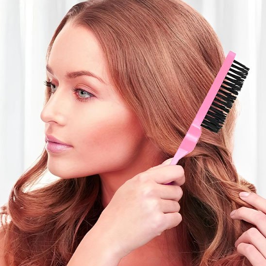 Brosse cheveux flexible