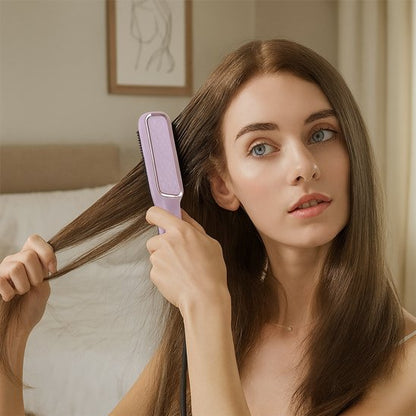 Brosse lissante et chauffante pour le quotidien 