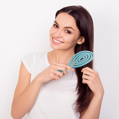 Brosse pour cheveux bouclés texturés 