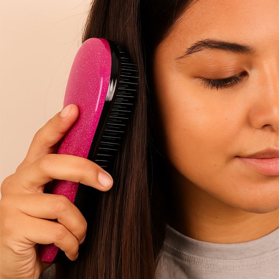 Brosser des cheveux bouclés sans difficulté 