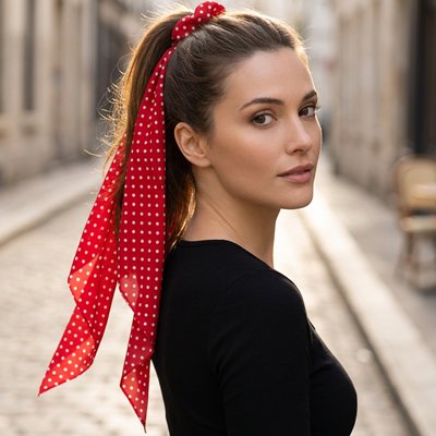 Chouchou cheveux mode polyvalent 