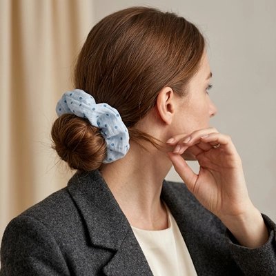 Chouchou cheveux résistant 