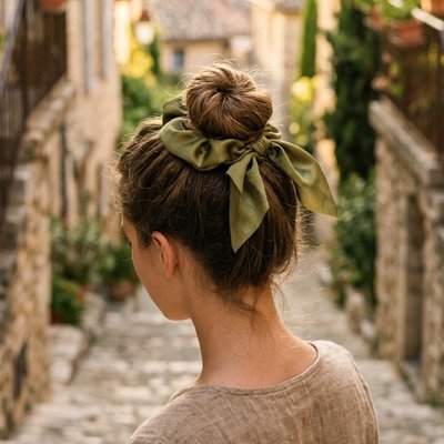 Chouchou pour cheveux facile a utiliser 