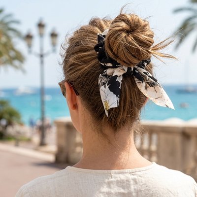 Chouchou pour les cheveux en  polyester
