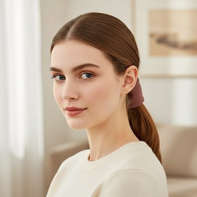 Elastique cheveux en velours 
