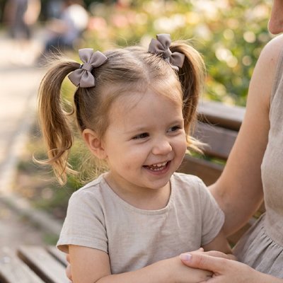 Elastique cheveux mignon 