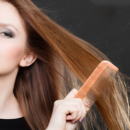 Peigne  à  cheveux   antistatique
