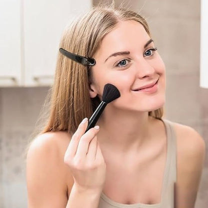 Pince à cheveux plate en plastique