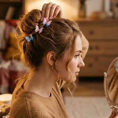Pince cheveux papillon 