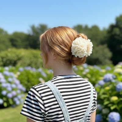 Pince fleur cheveux liberté
