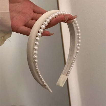 Serre tête pour mariage perlé