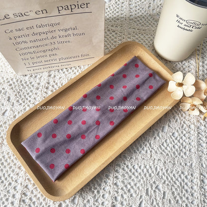 Vintage Wave Dot Hair Band