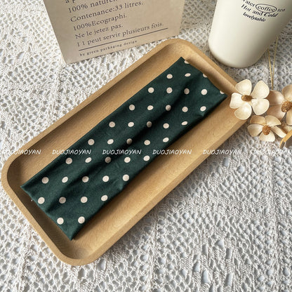 Vintage Wave Dot Hair Band